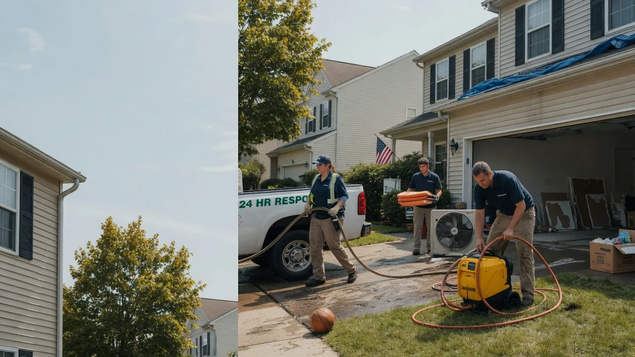 Emergency Water Damage Restoration in South Boston, VA near me